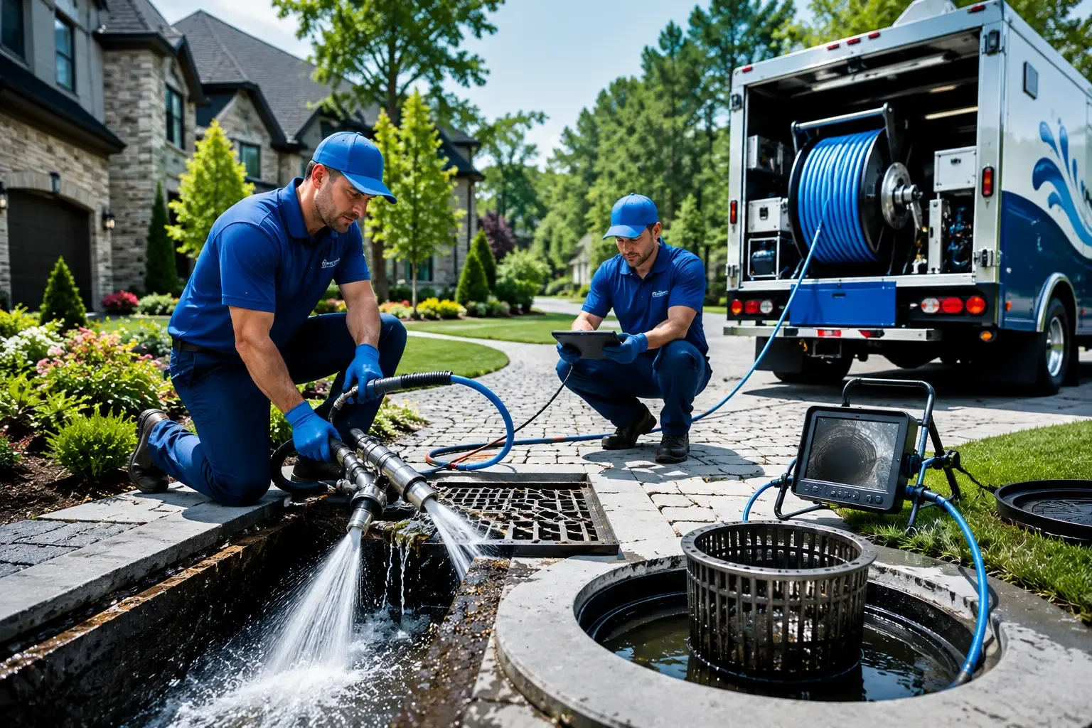 Local outdoor drain cleaning professionals in Candor, NY